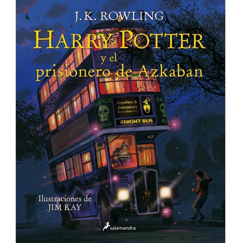 Harry Potter 3 y Prisionero De Azkabán - J.K. Rowling - Tapa Dura Ilustrado