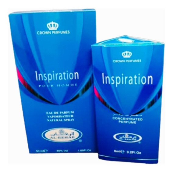 Inspiration 50 Ml + 1 Roll On 6 Ml Perfume Árabe Al Rehab 