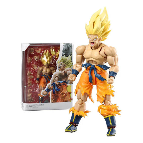 Figura De Juguete Shf Dragon Ball Son Goku, Legendaria Figur