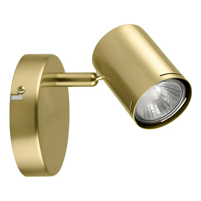 Aplique 1 Luz Dorado Apto Led Gu10 Deco Moderno U1191 Mks Dorado