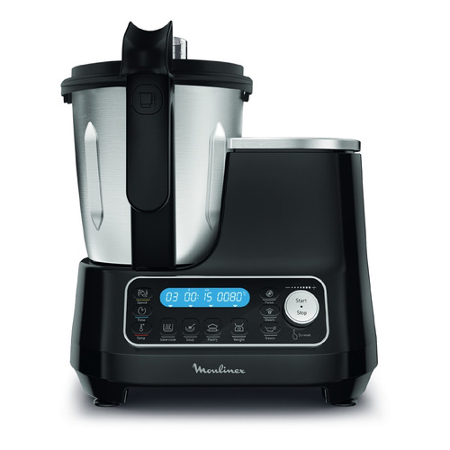 Robot De Cocina Moulinex Compacta 5 Progr 32 Func 3.6l 1400w Color Negro