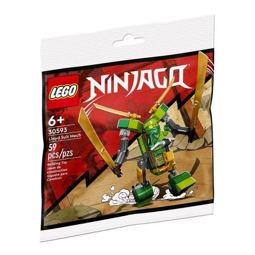 Lego Ninjago Lloyd Suit Mech 59 Piezas