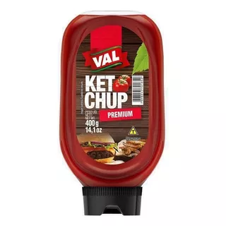 Ketchup Tradicional Premium Top Down Val 400g