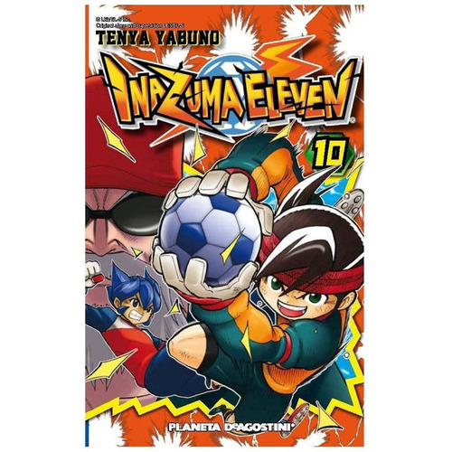 Manga Inazuma Eleven 10/10 Tenya Yabuno Planeta
