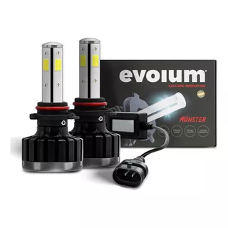 Kit Focos Leds Evolum Monster 9006 Baja  Avenger 2008 A 2014