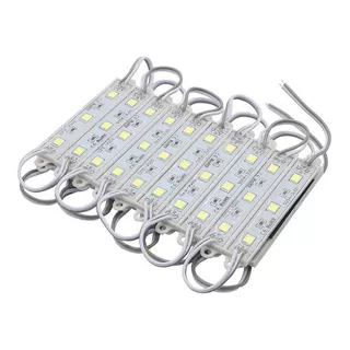 100 Modulos Led Smd 5054 Blanco Frio Brillante Ledshopmx