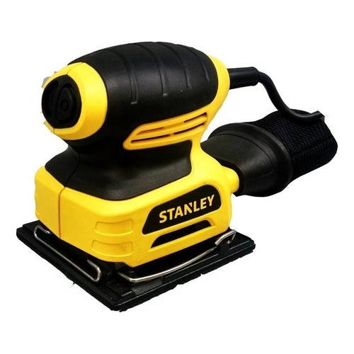 Lijadora profesional orbital Stanley STEL401 amarilla 60Hz 220W 220V