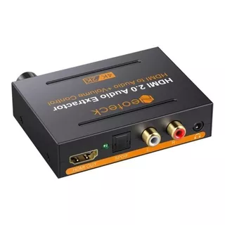 Conversor De Audio Optico Toslink Spdif Stereo - 2c/5.1ch
