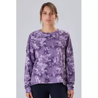 Buzo Deportivo Mujer Admitone, Likia Color Camo Lila