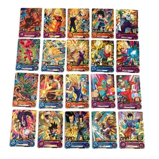 Dragon Ball Heroes 100 Cartas Raras De Todas Las Sagas Lt3