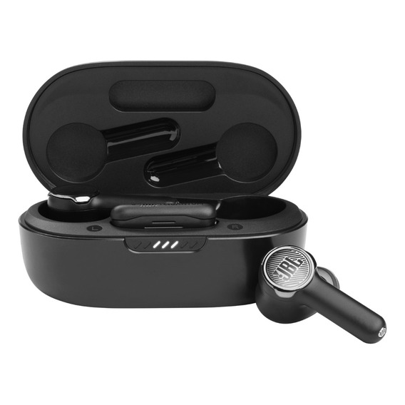 Auriculares gamer JBL Quantum TWS in ear con bluetooth, color negro. 