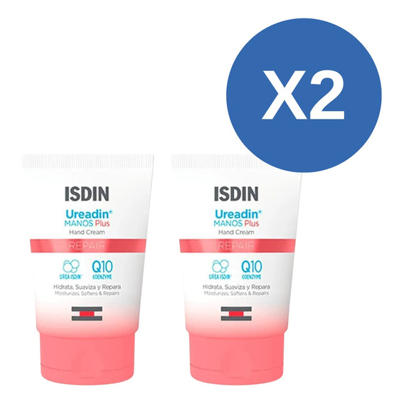 Isdin Pack X 2 Ureadin Crema Para Manos X 50gr