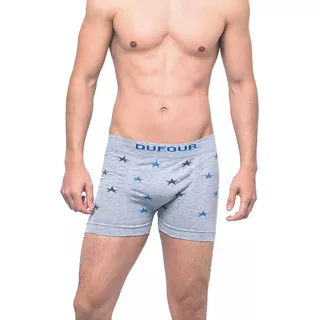 Pack X6 Boxer Calzoncillo Sin Costura Algodón Dufour 11789