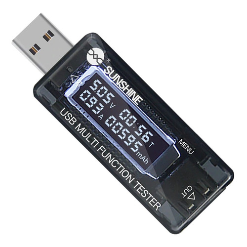 Tester Usb Digital Sunshine Ss-302a Voltimetro Medidor 