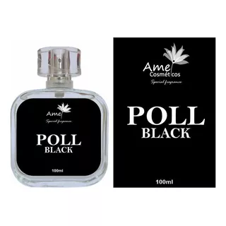 Perfume Amei Cosméticos Poll Black 100ml