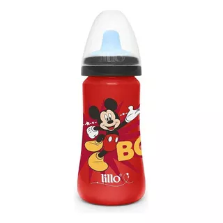 Copo Colors Bico De Silicone Disney Mickey Vermelho - Lillo