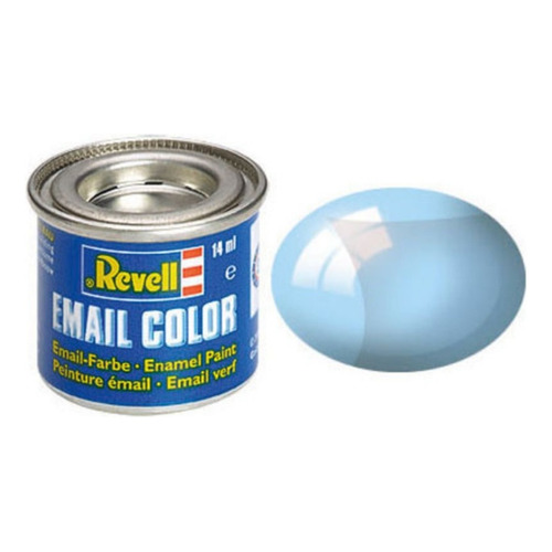 Revell Color 752 Azul Claro Transparente 14ml Enamel L Plata