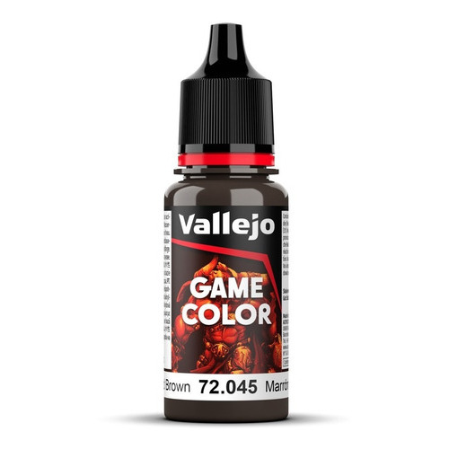 Game Color 17ml.045-marron Carbonizado Color 72045 MARRÓN CARBONIZADO-CHARRED BROWN