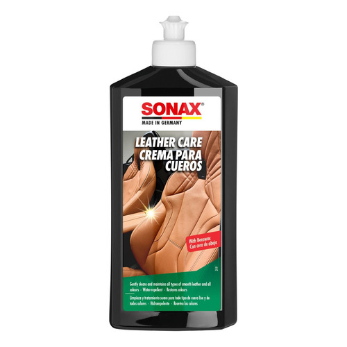 Sonax Leather - Crema Acondicionador Locion Para Cuero