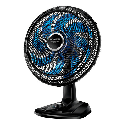 Ventilador De Mesa 8 Pás Mondial Preto Vtx-40-crystal 220v