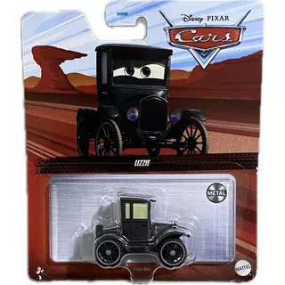 Cars Disney Pixar Model T Lizzie Color Negro Año 2023