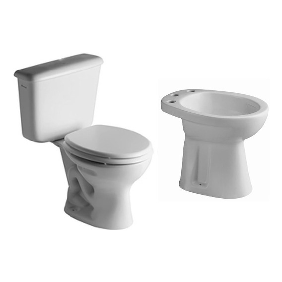 Combo Andina Ferrum Inodoro Mochila Dual Bidet Ahora 12 Y 18