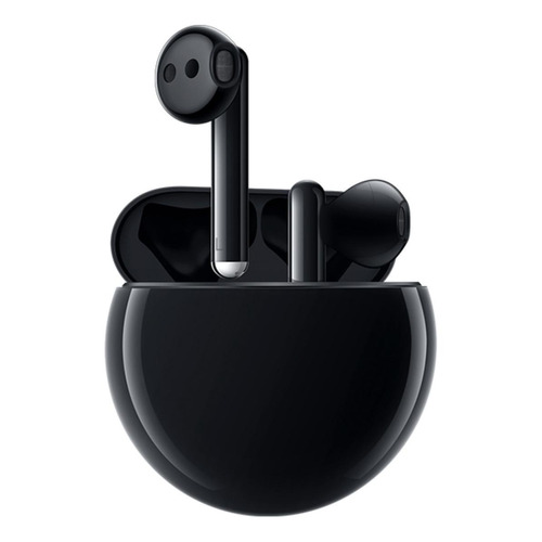 Audífono in-ear inalámbrico Huawei FreeBuds 3 negro carbón con luz LED