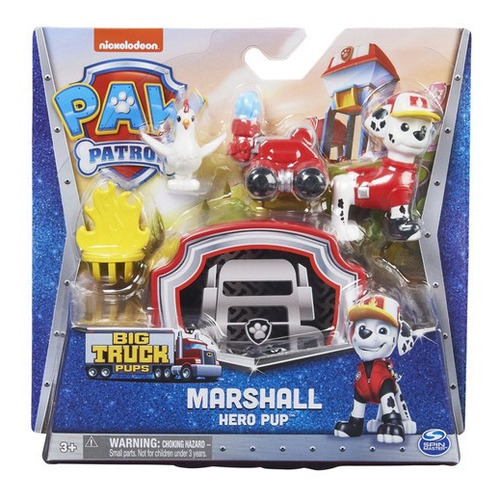 Paw Patrol Big Truck Pups Marshall Hero Pup