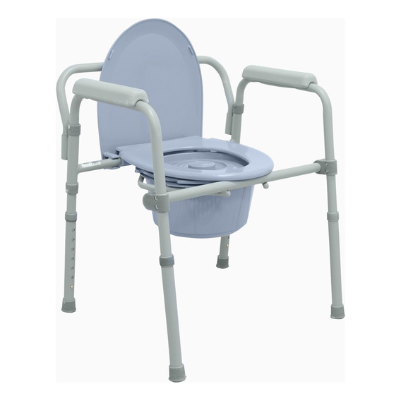 Silla Comodo Aumento Ducha Baño Wc 3 En 1 Plegable Importado