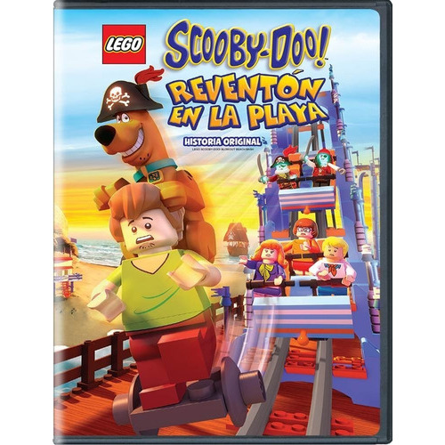 Scooby-doo Reventon En La Playa Lego Pelicula Dvd