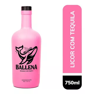 Licor Ballena Tequila C/ Morango 750ml Envio Full 