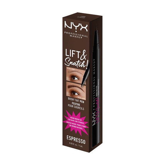 NYX Professional Makeup lift and snatch tint pen Pmu brow espresso