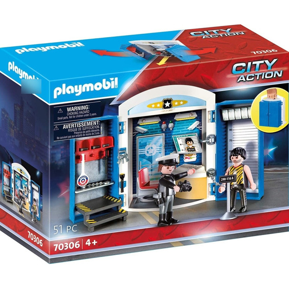 Playmobil® City Cofre En La Estación De Policía Intek 70306