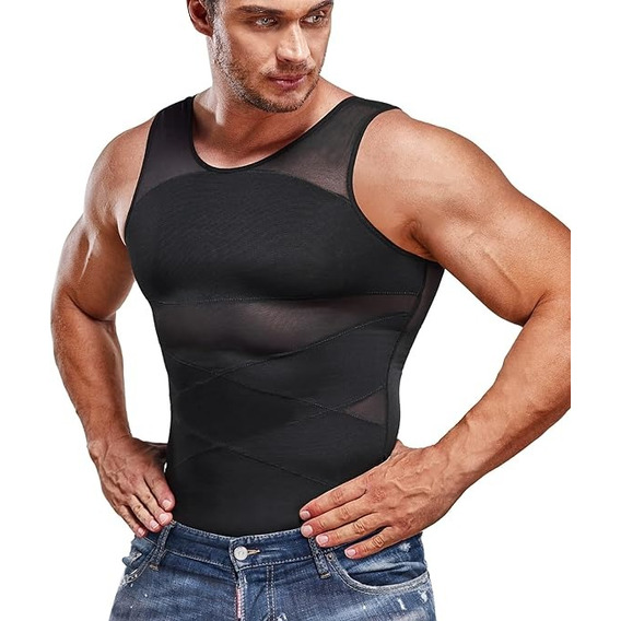 Camisa De Compresión Para Hombre Para Moldeador De Cuerpo