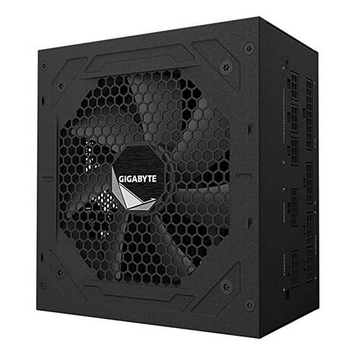 Atx 1000 W Real Gigabyte GP-P1000gm 80+fuente PFC activa dorada, color negro, 100 V/240 V