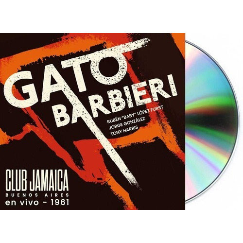 Gato Barbieri Club Jamaica En Vivo Buenos Aires 1961 Cd 