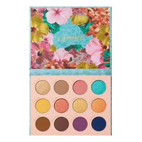 Sombra de ojos Colourpop Cabana Club Palette Tropical