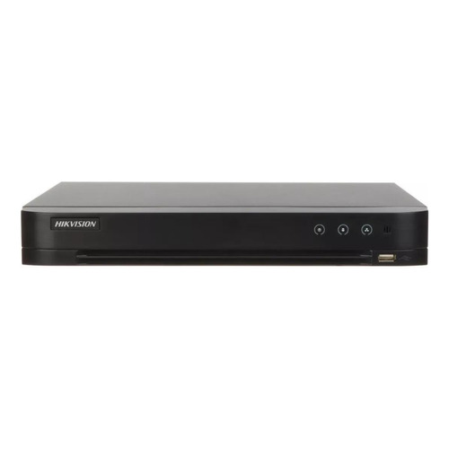 Dvr Hikvision 8 Canales Full HD 1080p 4Mp Acusense Deteccion Facial Deep Learning XVR NVR 12 ch ip