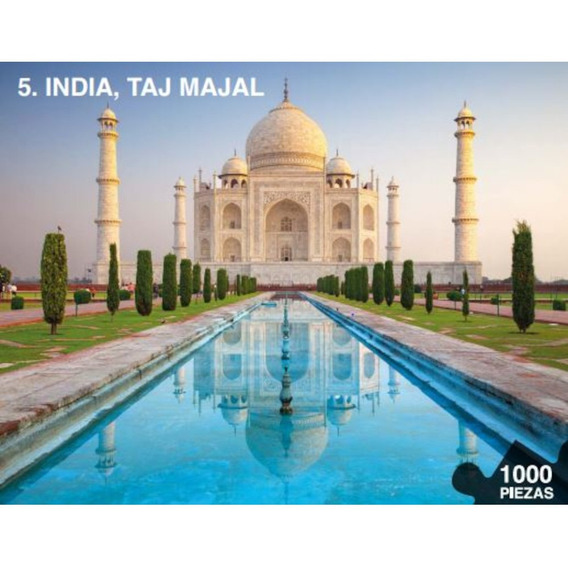 Rompecabezas 1000 Piezas Puzzle Taj Majal India Envio Hoy