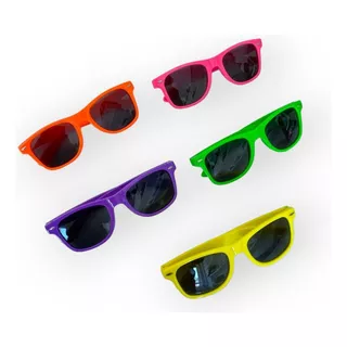 Lentes De Sol Flúor Colores X20 Unidades Gafas Anteojos