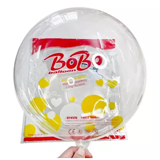 Pack 50 Globos Burbuja 20 Pulgadas 50 Cm Bobo Ballons