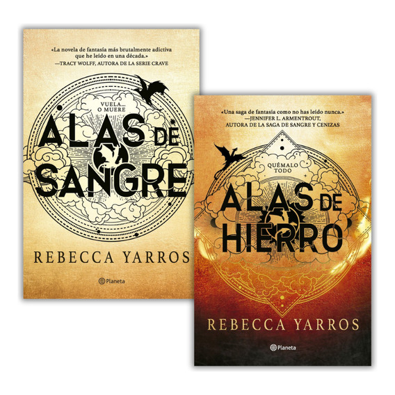 Pack Empíreo 1 Y  2:  Alas Sangre + Hierro - Rebecca Yarros