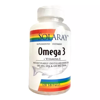 Omega 3 Fish Oil 180 Mg Epa +120 M - Unidad a $1047