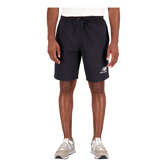 Short New Balance Essentials De Hombre - Ms31540bk Flex