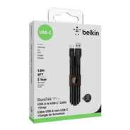 Belkin Cable De Datos Usb-a/usb-c Ultrafuerte Reforzado 1.8m
