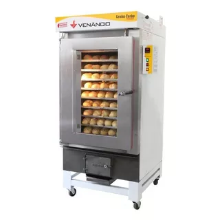 Forno Turbo A Lenha Ciclone 10 Esteiras Venâncio Fclt10