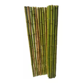 Cerco De Caña Tacuara Natural- Pergolas Caña Bambu X M2 18cu