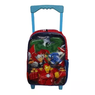 Mochila Carro Avengers 12 Pulgadas Cresko