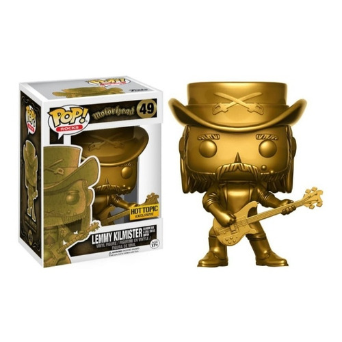 Funko Pop! Lemmy Kilmister #49 (gold