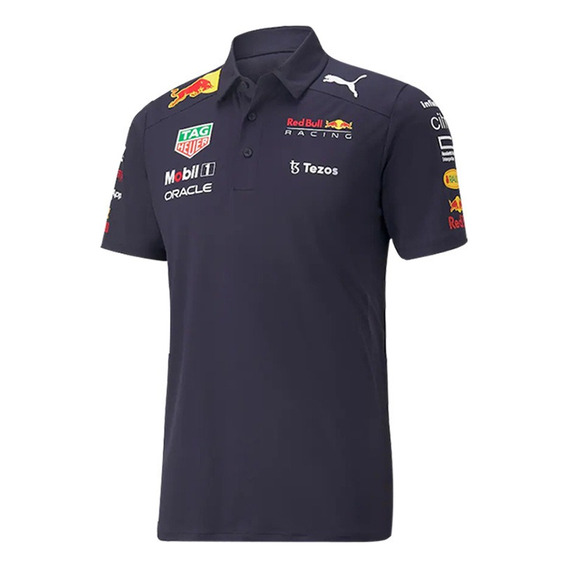 Playera Tipo Polo Adulto Redbull Racing F1 Checo Perez